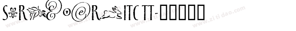 SurfboardITC TT字体转换